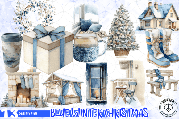 Blue Winter Christmas PNG: A Practical Review for Digital Illustrations