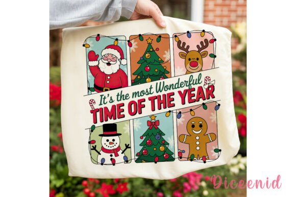 Christmas Collage Holiday PNG Clipart: A Vibrant Illustrations Asset for Content Creators
