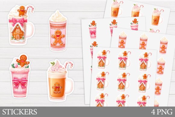 Christmas Drink Sticker Printable: A Designer’s Review of Holiday Illustrations