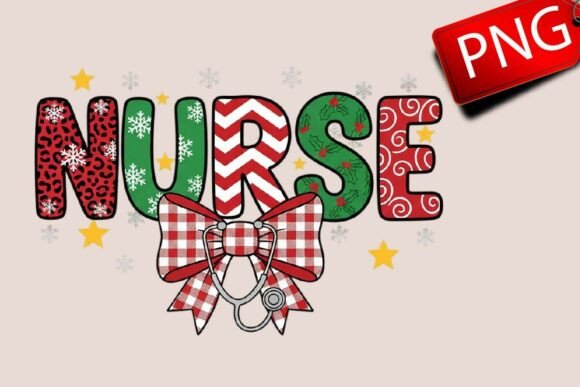Christmas Nurse Png, Nurse Coquette Png: A Brand Designer’s Review for Illustrations