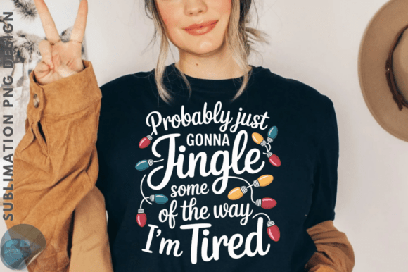 Christmas PNG, Funny Jingle PNG Design