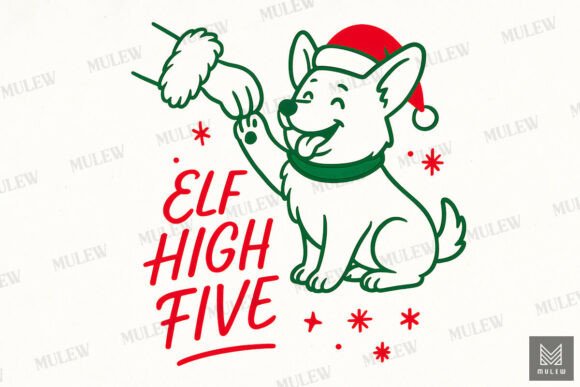 Funny Christmas Corgi Dog Sublimation Illustrations Review