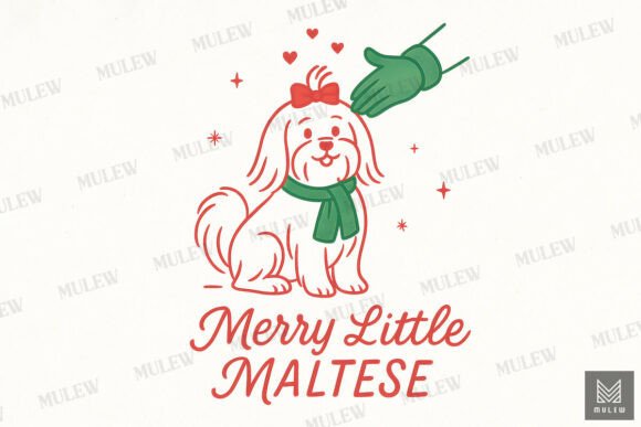 Funny Christmas Maltese Dog Sublimation: A Designer’s Review for Illustrations