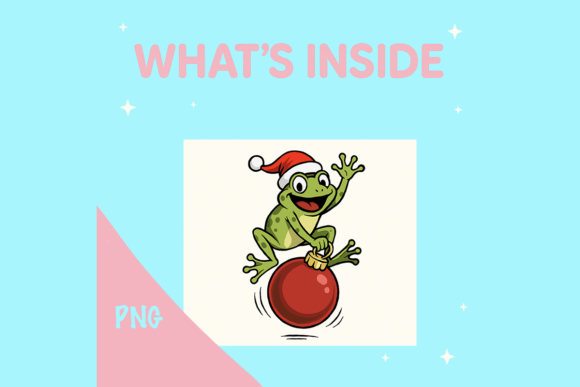 Hand Drawn Christmas Rodeo Frog Illustrations Review