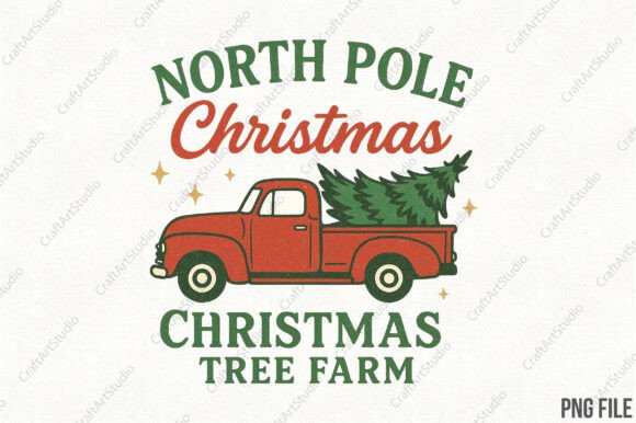 North Pole Christmas Tree Farm PNG