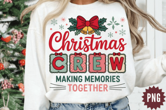 Preppy Christmas Crew Memories Bow PNG D Review
